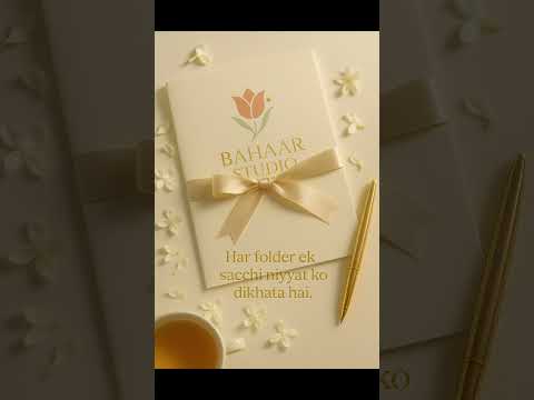 ✨ Har design ek niyyat hai 🌸Jo dua aur barkat ke sath aapke brand ki roshni banata h @bahaarstudio01