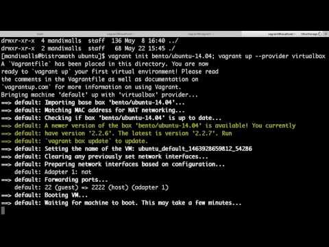 Linux and vagrant
