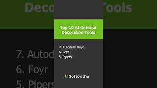Top 10 AI Interior Design Tools to Decorate Your Home #aitechniques #chatgpt #chatgpt4