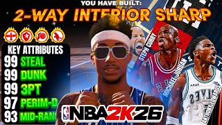 THE BEST POINT GUARD BUILD IN NBA 2K26! BEST ALL AROUND LOCK BUILD IN NBA 2K26! BEST BUILD NBA 2K26