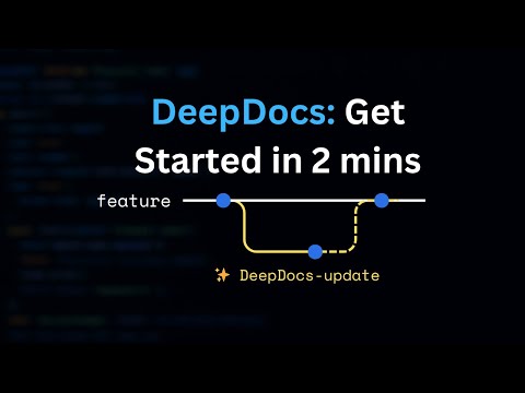 Fix Your Outdated Docs On Autopilot | GitHub AI Docs Agent | DeepDocs