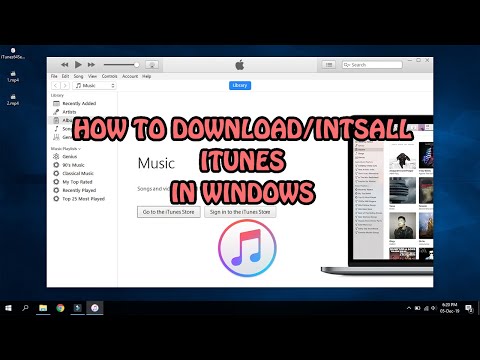 How To Download & Install iTunes (Latest Version) In Windows 10/8/7 | 2019 | Urdu/Hindi Tutorial