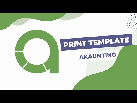 Print (Invoice) Template app for Akaunting