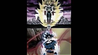Goku x Bardock Like father like son ☠💀 #goku #bardock #dbs #ssj #skulledit