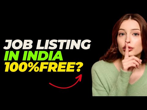 Searching Job Listing for free? I  got it✨ #job #india #free