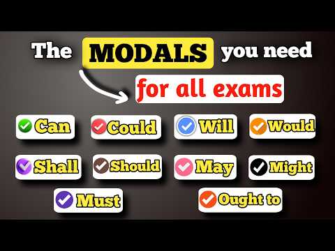 Modal Verbs | Important Rules For Exams | All Uses of Modals | Easy Tricks With Examples | Grammar