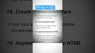 "Master HTML: 20 Essential Tasks to Build Stunning, Well-Structured Webpages!"