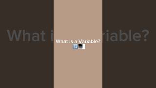 What is a variable?🤔#VariablesExplained#ProgrammingConcepts#CodeAndCoffee#CSFundamentals#CodingLife
