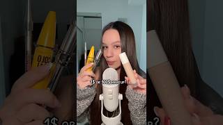 1$ or 100$ Makeup?💄🤑 ASMR #tingles #asmrvideo #asmrsounds #asmrmakeup #makeup #cosmetics #dior