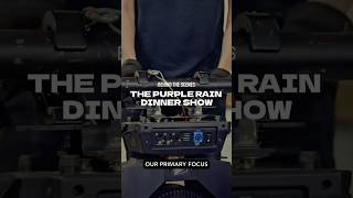 Creative technical solutions | The Purple Rain Dinner Show #eventtechnology  #behindthescenes
