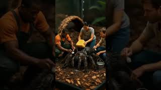 #HyperRealism #MiniatureWorld #InsectTerrarium #TinyHumans #FantasyVideo #AIgenerated #Shorts