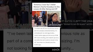 laid off employee say Good Bye to America 😢 #itindustry #corporate #microsoft #ytshorts