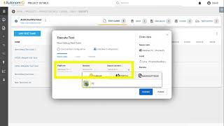 Low code test automation - how to execute a test case in AutonomIQ | Sauce Labs low code testing
