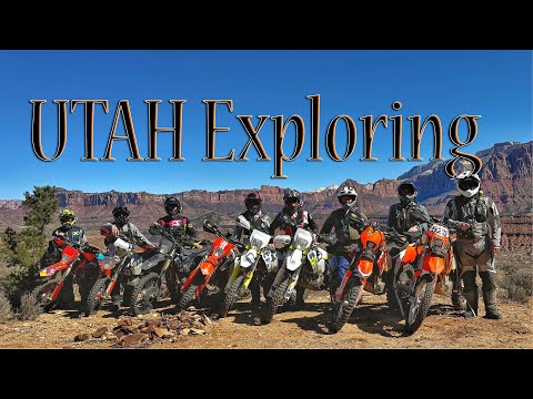 🔥 Epic Offroad Motorcycle Adventure Through Utah’s Wild Backcountry | Toquerville Falls
