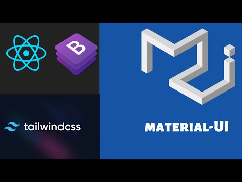 React using three popular UI libraries