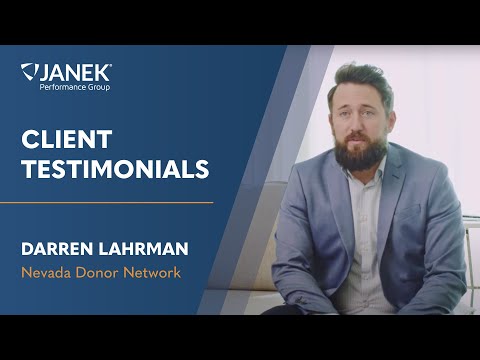 Janek Client Testimonial - Nevada Donor Network