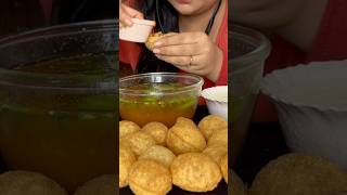 Eating spicy🌶️ panipuri #shorts #fuchka #panipuri #mukbang #eating #streetfood #food#spicy #yt#asmr