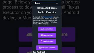 How to download Fluxus Executor on Android (TUTORIAL) #roblox #executor #fluxusexecutor