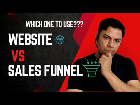 Website vs Sales Funnel  Which Should You Use in 2025