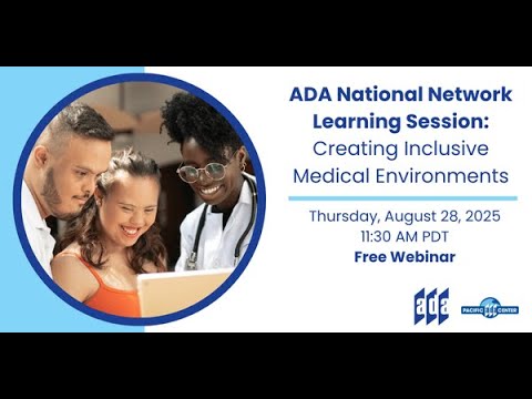 08/28/2025 - Creating Inclusive Medical Environments