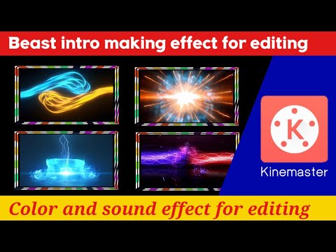 How to make Beast intro effect for editing by social time #youtube #kinemaster