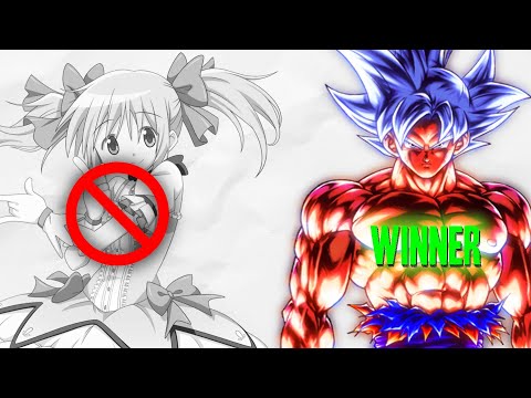Goku vs madokka debunk