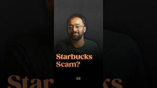 Starbucks Scam? #llashorts 974