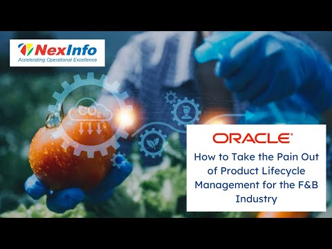 How to Take the Pain Out of Product Lifecycle Management for the F & B Industry