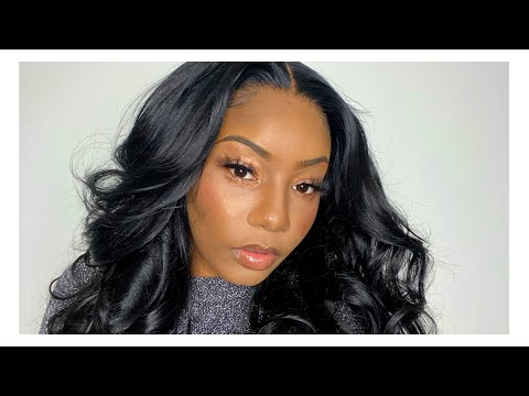 Skin Melt HD Lace Wig + Dying Jet Black Ft: West Kiss Hair