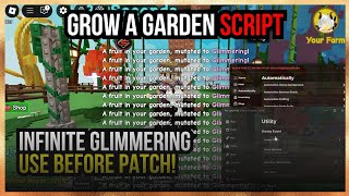 INFINITE GLIMMERING! - Roblox Grow A Garden Script