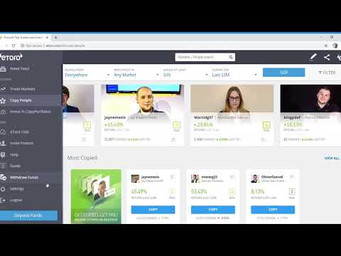 Intro to Etoro for beginners 1 week of trading