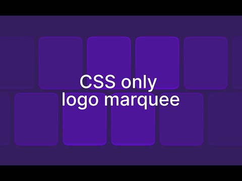 Can we Make A CSS Only Logo Marquee With ZERO Repetition?