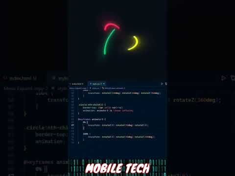 Cool Loading Animation Using Only HTML and CSS #coding #programming #html #css #shorts
