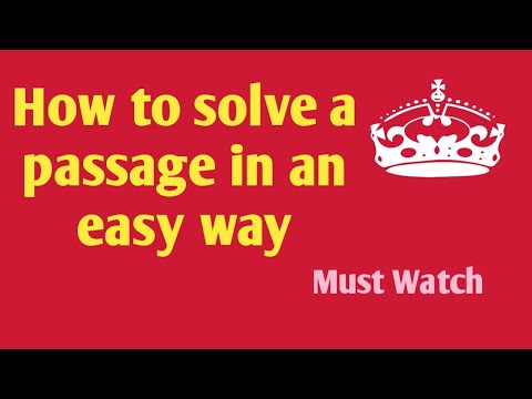 English passage  Asked in Board Exam