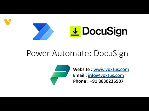 Automate Document Signing with Power Automate & DocuSign