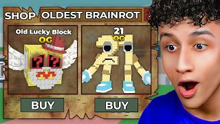 I Found The OLDEST SHOP in Steal a Brainrot..