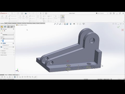 Solidworks Tutorial for beginners Exercise 18