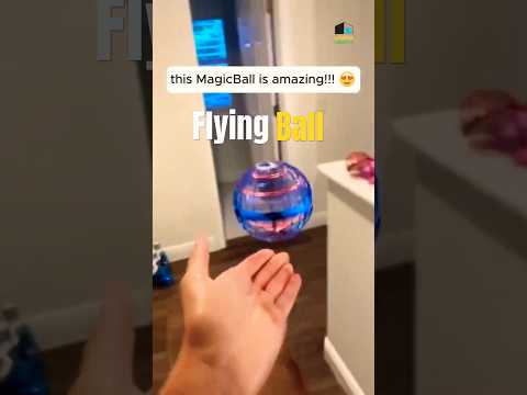 LED Hand-Controlled Flying Spinner Ball – 360° Hover & Boomerang Toy #shorts #toys