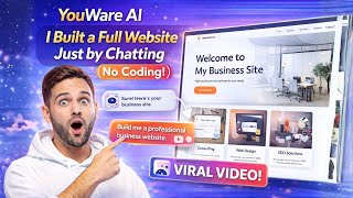 YouWare AI: I Built a Full Website Just by Chatting (No Coding!)