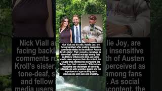 Nick Viall and Natalie Joy Under Fire The Controversial Death Remarks! #shorts