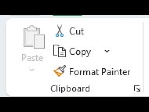 MS Excel Basic To Advance Part 1 clipboard Section