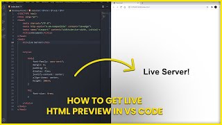 Live Preview Extension Vscode
