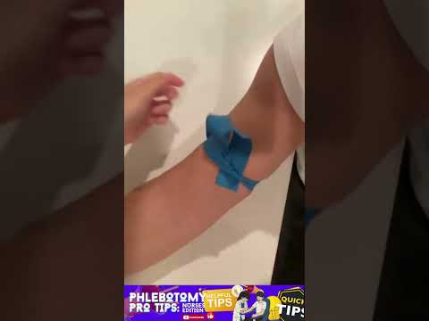How to Tie a Tourniquet to Find Veins FAST 🩸
