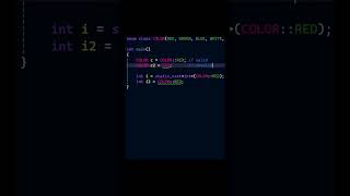 Strong Enums in C++