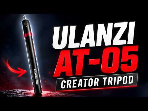 Why Every YouTuber Needs This Tripod – Ulanzi AT-05 Review