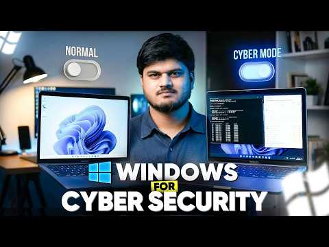 Windows for Cyber Security Full Course 2026 | Commands, Permissions & Security Configuration