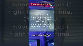 Bytes of Inspiration: Programming Quotes Edition #shorts