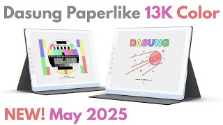 Dasung Paperlike 13K Color released