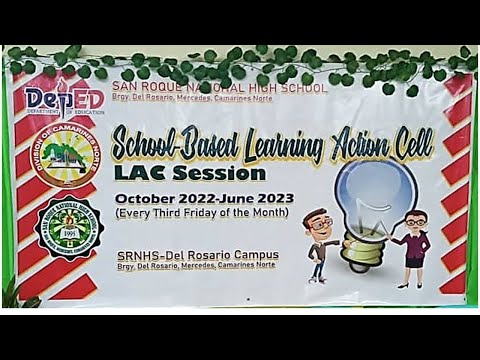 3rd LAC Session San Roque National High School