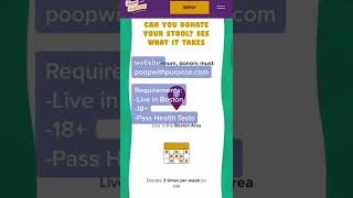 Get paid $1,500/month to sell your poop. #sidehustletips #jobseekers #makemoneynow #makemoneyeasy #